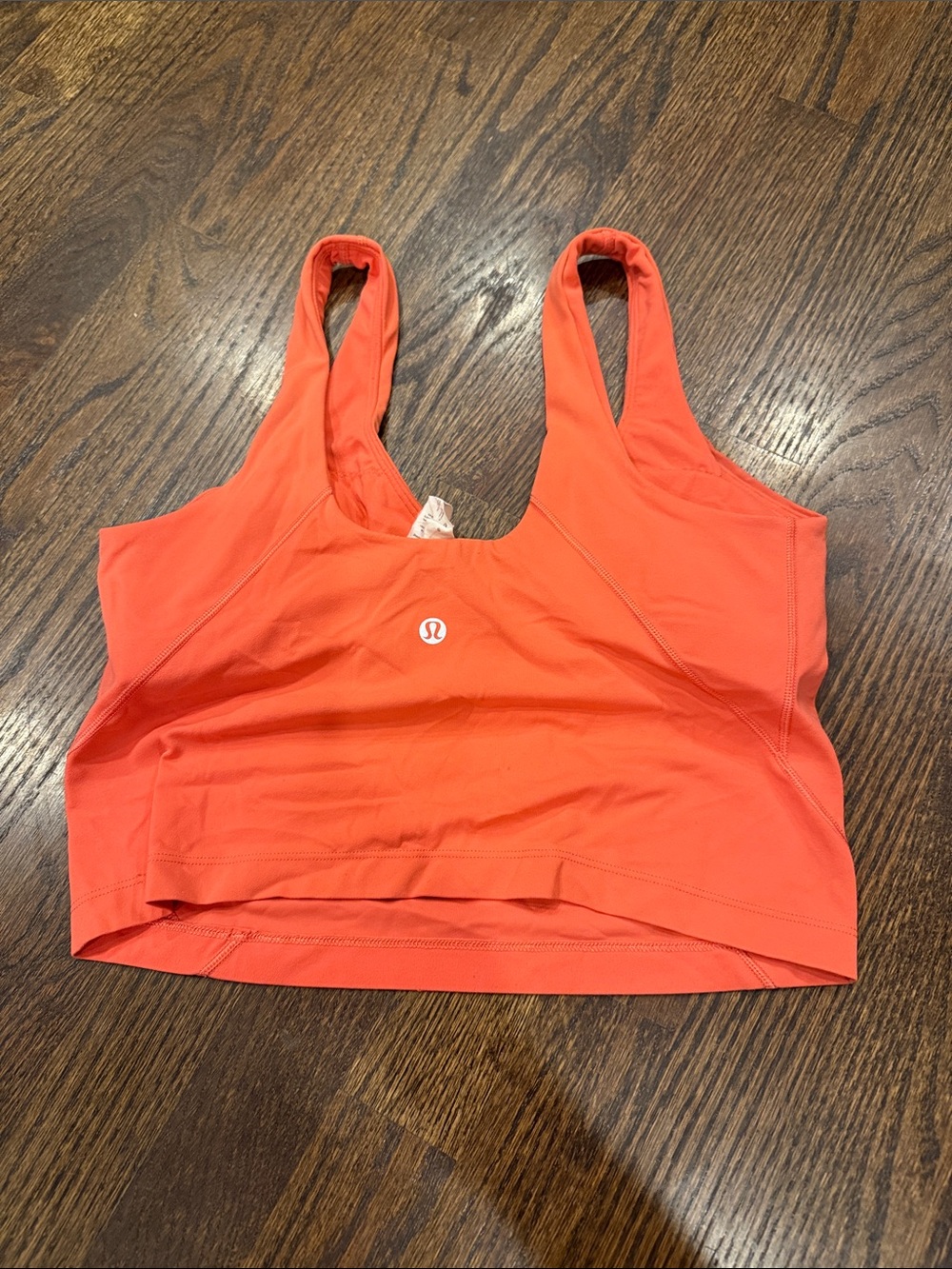 lululemon athletica Orange Medium-Support Sports Bra
